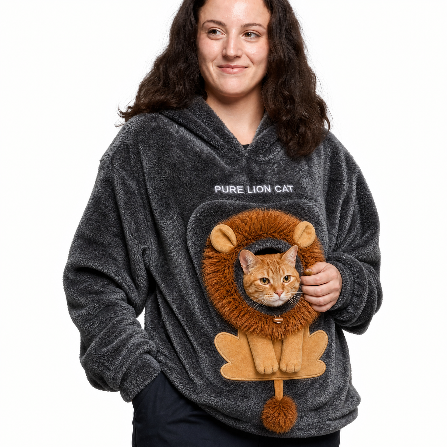 Pure Lion Cat HOODIE